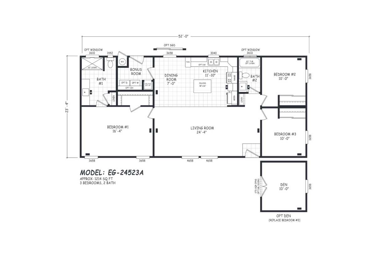 Edge EG24523A by Cavco West